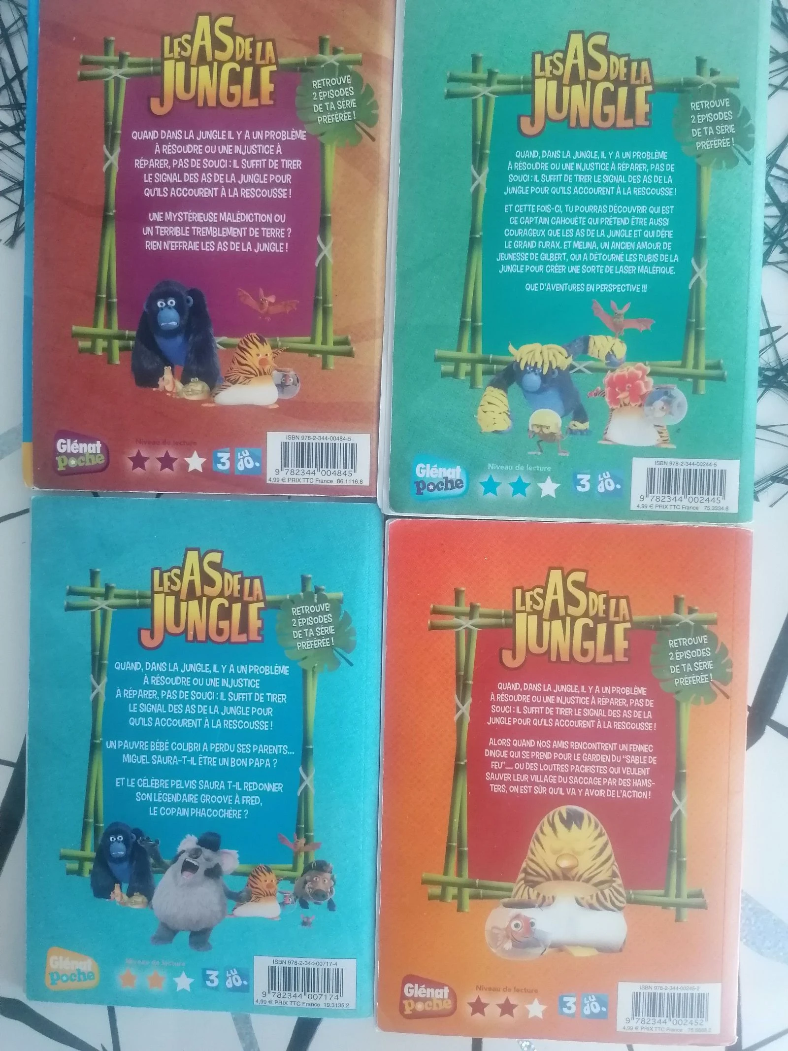 Lote de 4 libros Los Ases de la Jungla 📚 – photo 5